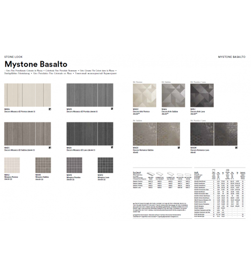 意大利Marazzi 马拉奇瓷砖代购石纹Mystone Basalto系列